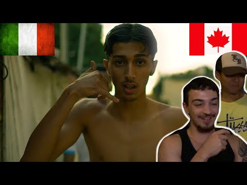 CANADIANS REACT TO ITALIAN RAP - Baby Gang - Cella 3 (Official Video)[Prod. Higashi]