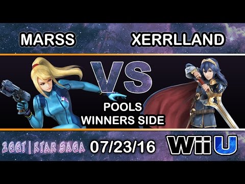 2GGT: KTAR Saga - Marss (Zero Suit Samus) Vs. Xerrlland (Lucina) Pools - Smash Wii U