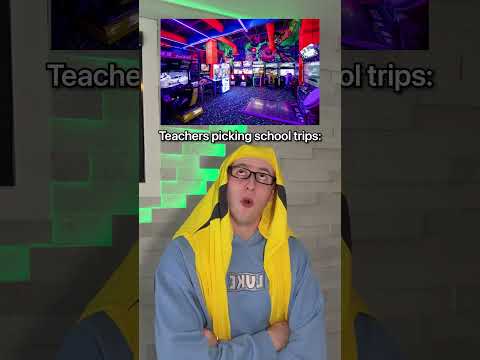 Teachers picking school trips be like: #Shorts