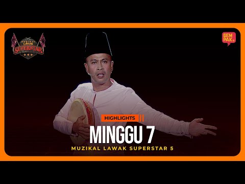 [Highlights] HANYA 4 KE FINAL | Muzikal Lawak Superstar 5 Minggu 7