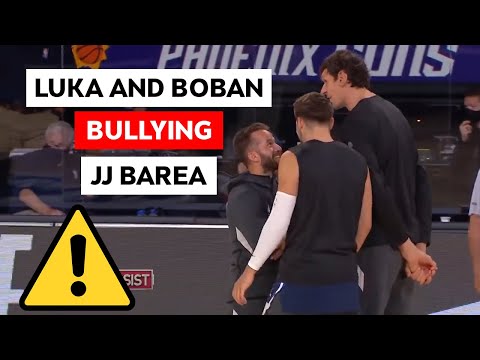 Luka Doncic and Boban BULLYING J. J.  Barea and ITS GOLD 😂