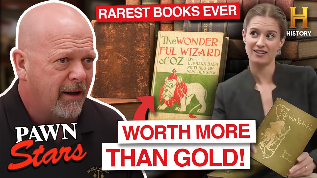 Pawn Stars: 11 RAREST BOOKS EVER FEATURED (Mega-Compilation) | History