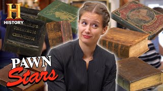 Pawn Stars: 11 RAREST BOOKS EVER FEATURED (Mega-Compilation) | History