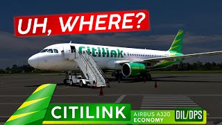 An Unlikely Transit · CITILINK A320 Economy 🇹🇱 Dili ✈ Bali 🇮🇩 · An EXPENSIVE Cheap Flight
