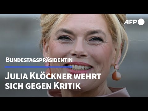 Julia Klöckner: Bundestagspräsidentin polarisiert | AFP