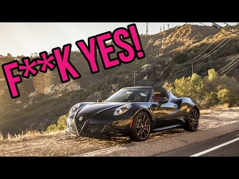 The Alfa Romeo 4C Spider Is Perfect...Almost.