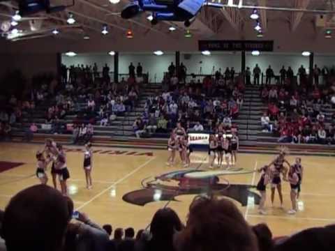 SHS Senior Night Cheerleading Performance 2012