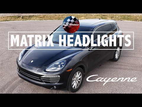 Matrix LED Headlights Upgrade - Porsche Cayenne 958.1