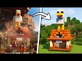 Minecraft Steve S Lava Chicken Tutorial Automatic Chicken Farm