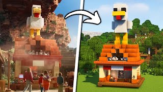 Download lagu Minecraft: Steve's Lava Chicken Tutorial (Automatic Chicken Farm) mp3