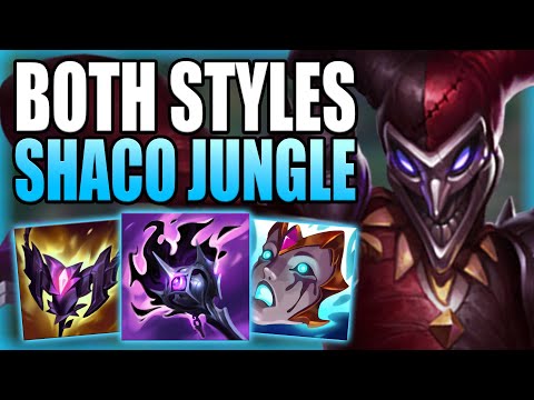 HOW TO PLAY BOTH AP & AD SHACO JUNGLE IN ORDER TO CLIMB OUT OF LOW ELO FAST! - League of Legends