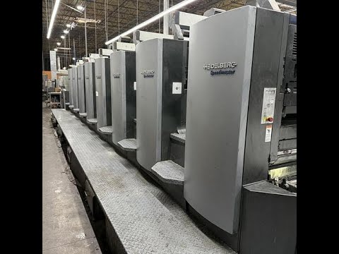 2007 Heidelberg SM102 8P Offset Press 8 Color Offset Sheetfed Press