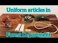 Uniform Articles In Forest Department And Where To Purchase Forestdepartment Osssc
