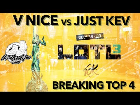 V NICE vs JUST KEV | BREAKING TOP 4 | 10K Movement/ LOTL 3 | #SXSTV
