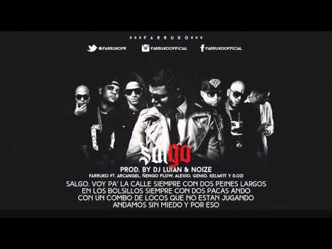 Farruko Ft. Arcangel, Ñengo Flow, Alexio, Genio, Kelmitt Y DOZi - Salgo (Letra) (Los Menores)