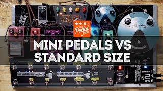 Video thumbnail for Mini vs Big Pedals: Distortion, Overdrive, Fuzz And Analogue Delay: That Pedal Show by That Pedal Show