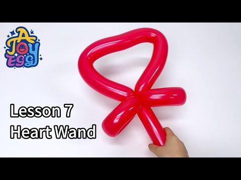 Lesson 07: How to Make a Charming Heart-shaped Wand