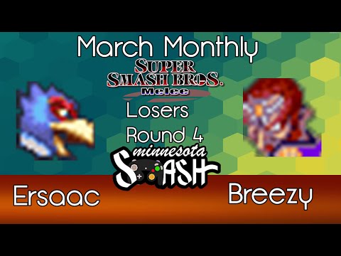 U of M March Monthly - Ersaac vs Breezy (SSBM LR4)