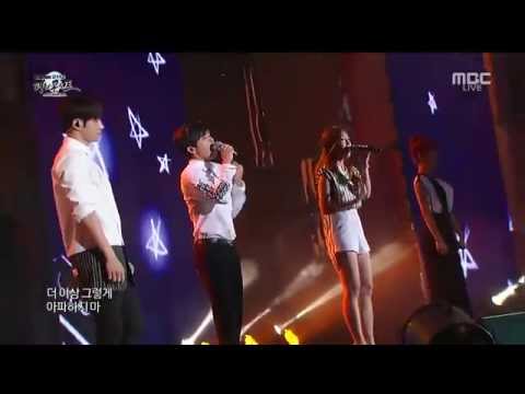 150814 인피니트 Infinite 호야, 엘, 에이핑크 Apink 은지, 남주   내일말고 바로 지금 @ 2015 DMZ 평화콘서트
