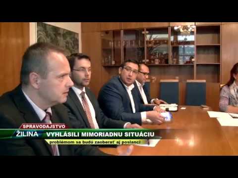 TV SEVERKA - V Žiline vyhlásili mimoriadnu situáciu