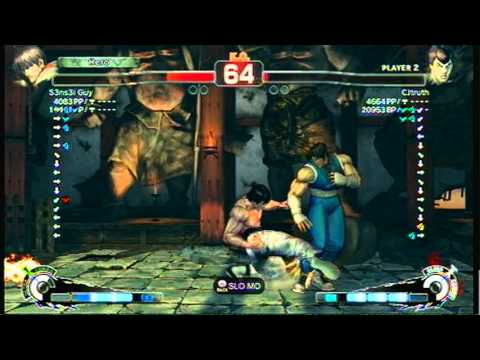 S3ns3i Guy (Guy) vs CJtruth (Fei Long)