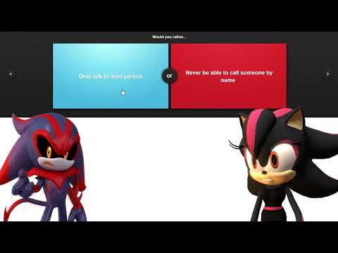 Shadina vs Eclipse (featuring Akay, Eclipse's Daughter) - Would You Rather?