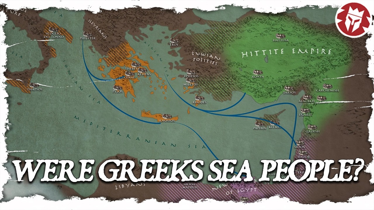 Were the Sea Peoples Actually Greek? Did Greeks Destroy the Bronze Age?