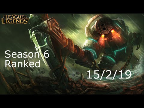 League of Legends - Nautilus vs Renekton Top - Full Gameplay