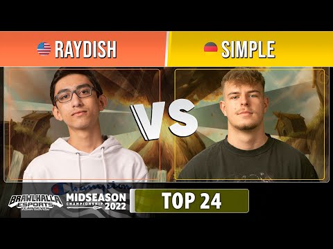 Raydish VS simpLe - Top 24 - Midseason Championship 2022 - Singles