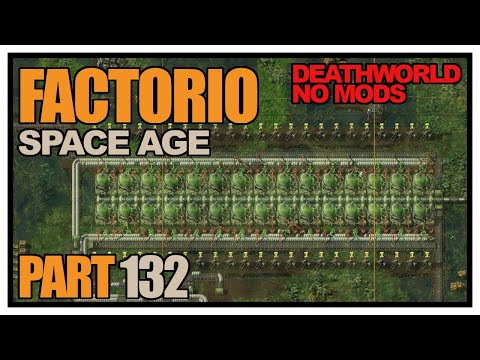 Factorio Space Age - Episode 132 - We got some science going again! (Deathworld, no mods)