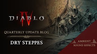 Дизайн звука в Diablo IV — Ежеквартальный отчет о ходе разработки