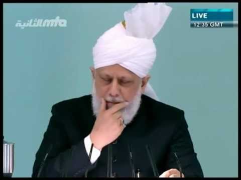 Проповедь Хазрата Мирзы Масрура Ахмада (15-06-2012)