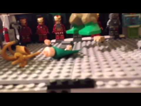 Lego hulk vs Loki