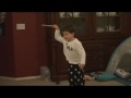 3 year old Jonathan conducting to the 4th movement ...