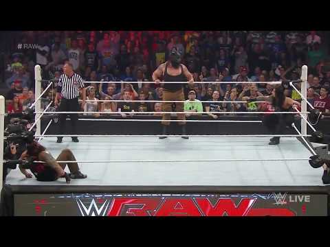 Braun Strowman appear first time in WWE.