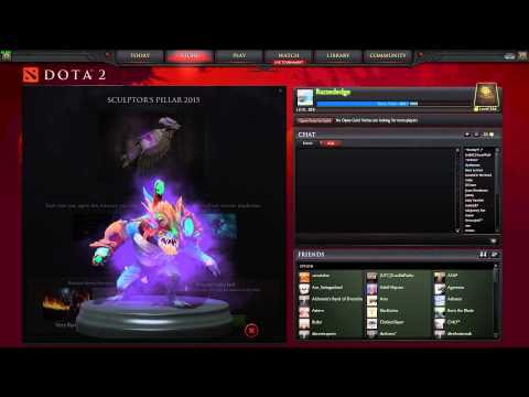 Dota 2 - Sculptor's pillar 2015 quickie opening