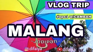 preview picture of video 'Vlog cambah trip#eps1 - MALANG JODIPAN (kampung warna - warni ) -'