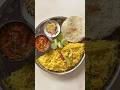 Vidharbha Special Namdev Rice Thali Thali Recipe Ytshorts Viralvideo Youtubeshorts