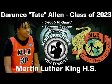Darunce "Tate" Allen (Martin Luther King 2023 G) - Summer League Highlights