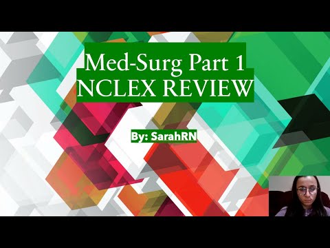 Med-Surg NCLEX Review Part 1