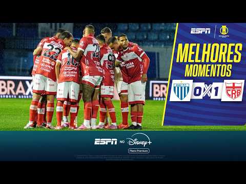 Gols e melhores lances de Avaí x CRB