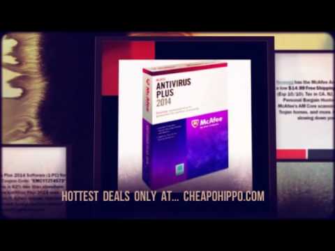 McAfee AntiVirus Plus 2014 Software (1-PC) $14.99 Free Shipp
