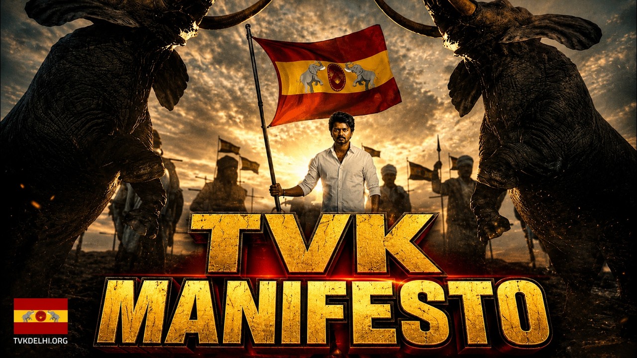 TVK Manifesto 2026 | A Guarantee for Tamil Nadu | 2026