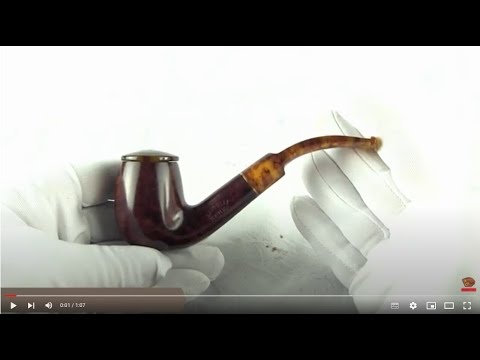 Pipe Savinelli tortuga 602 avec filtre 6mm et son capuchon de protection pour le foyer.