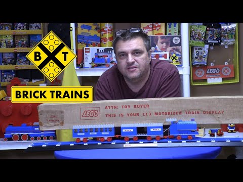 Show & Tell LEGO Samsonite Display of Set 113