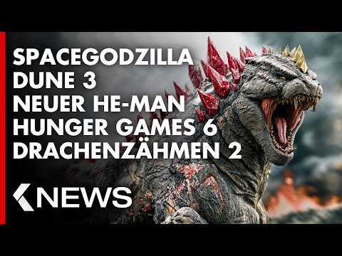 Godzilla x Kong 3, Dune 3, Masters of the Universe, Drachenzähmen 2, Hunger Games... KinoCheck News
