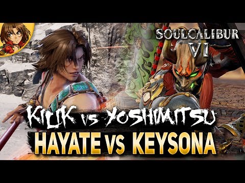 SoulCalibur 6 Hayate (Kilik) vs Keysona (Yoshimitsu) E3 Build Serie