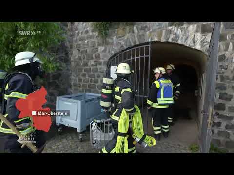 Idar-Oberstein 2024: Die Brandschutzübung in der Felsenkirche