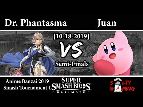 Ultimate [2019-10-18] - Dr. Phantasma (Corrin) vs Juan (Kirby) Semi-Finals