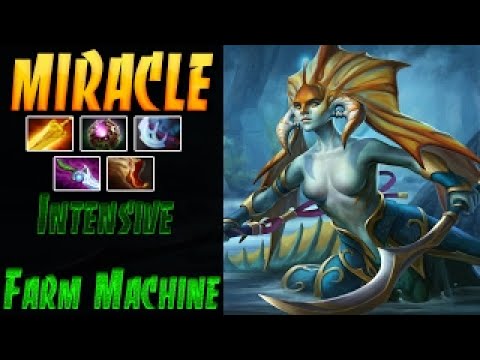 Miracle- [Naga Siren] Intensive Farm Machine - Dota 2
